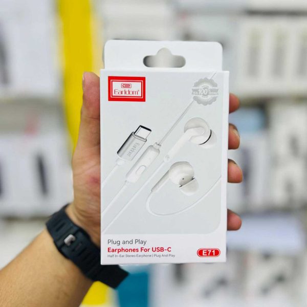 Earphones for USB-C